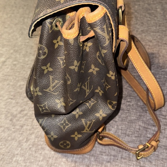 Vtg Louis Vuitton Montsouris MM Monogram Vintage Backpack 90s cute retro - Picture 4 of 16